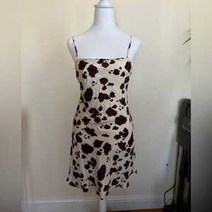 Animal print dress